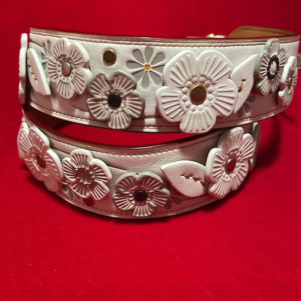 Coach Tea Rose Strap!